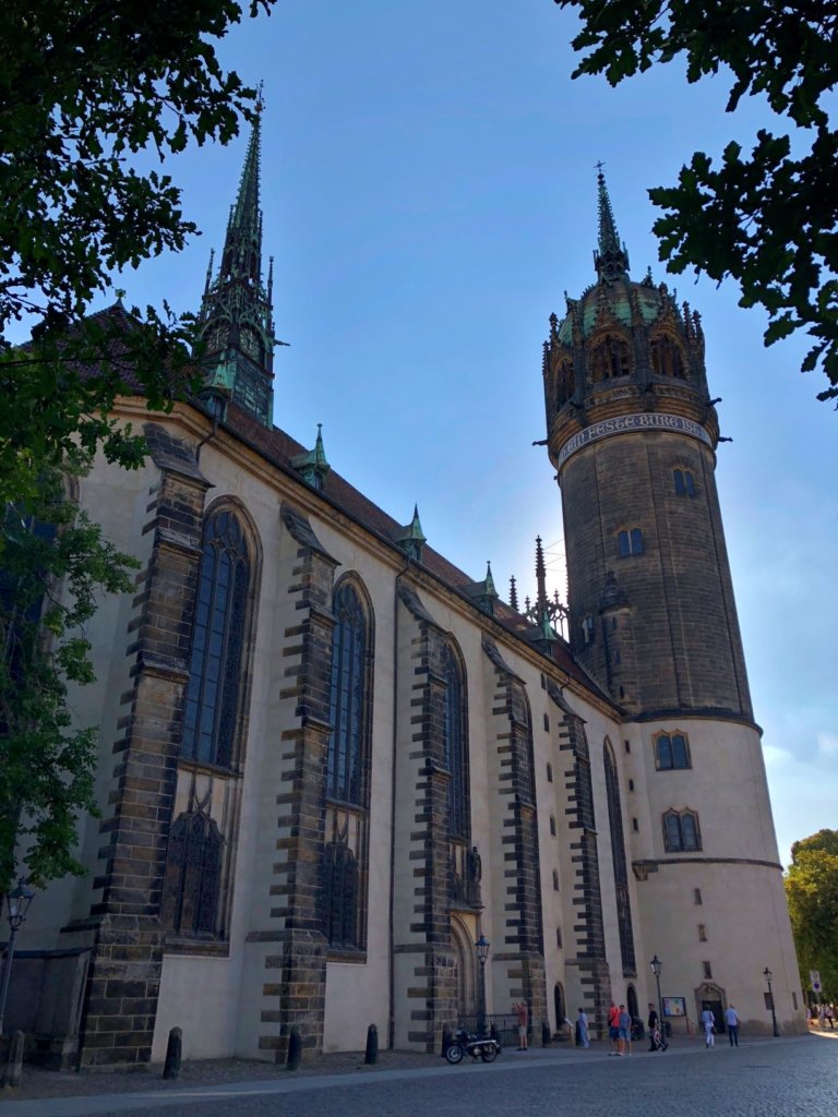 The commanding Castle Church (Schlosskirche)