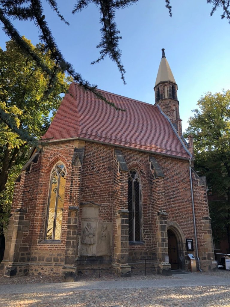 Kapele Corpus Christi, tiny, quaint church in Wittenberg, Germany