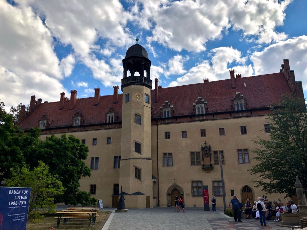 Luther was given Lutherhaus in 1532 and lived there with his family and his wife Katharina von Bora