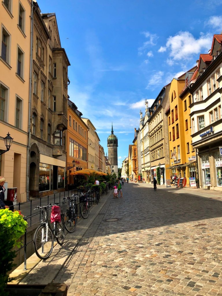 Street from the main square to the Schlosskirche