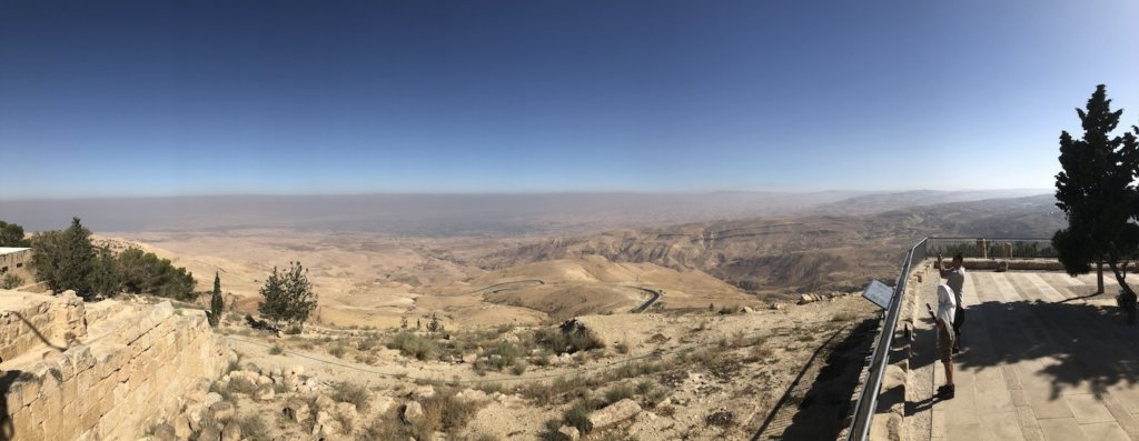 View of the Promised Land from Mt. Nebo.