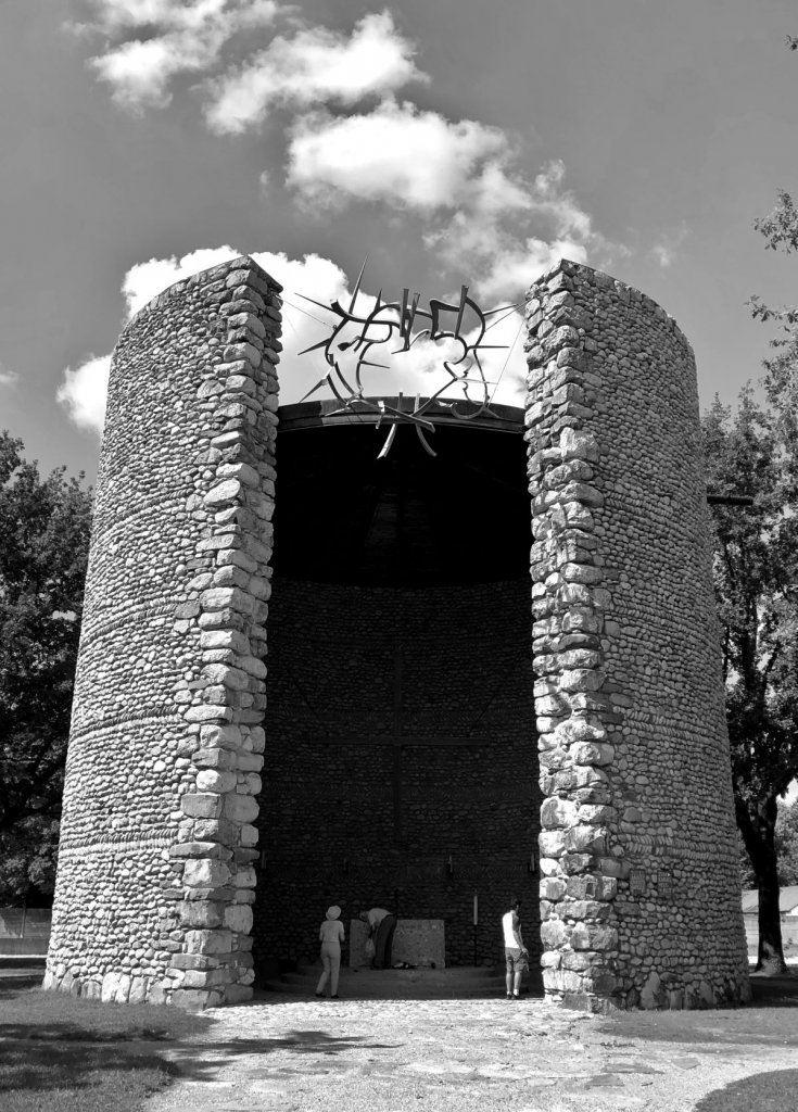 Catholic memorial at Dachau Concentration Camp.