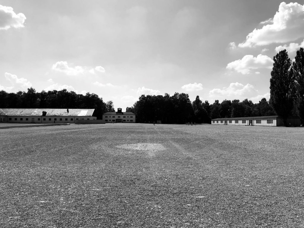 Roll-Call Area at Dachau Concentration Camp