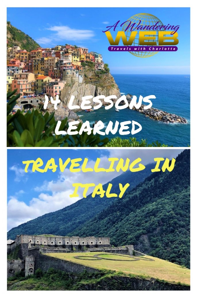 Lessons learned while travelling in Italy.