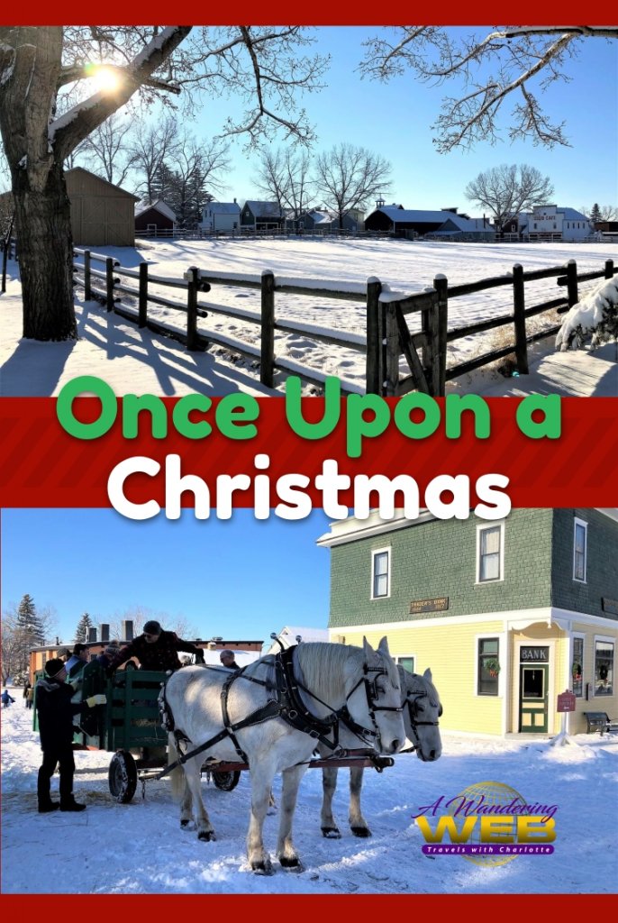 Once Upon a Christmas at Heritage Park in Calgary, Alberta, Canada.