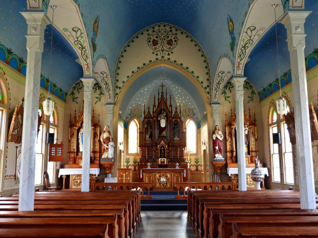 The Texas Painted Churches That Made Oprah S List A Wandering Web   DSCN1334 Dubina M 1024x768 