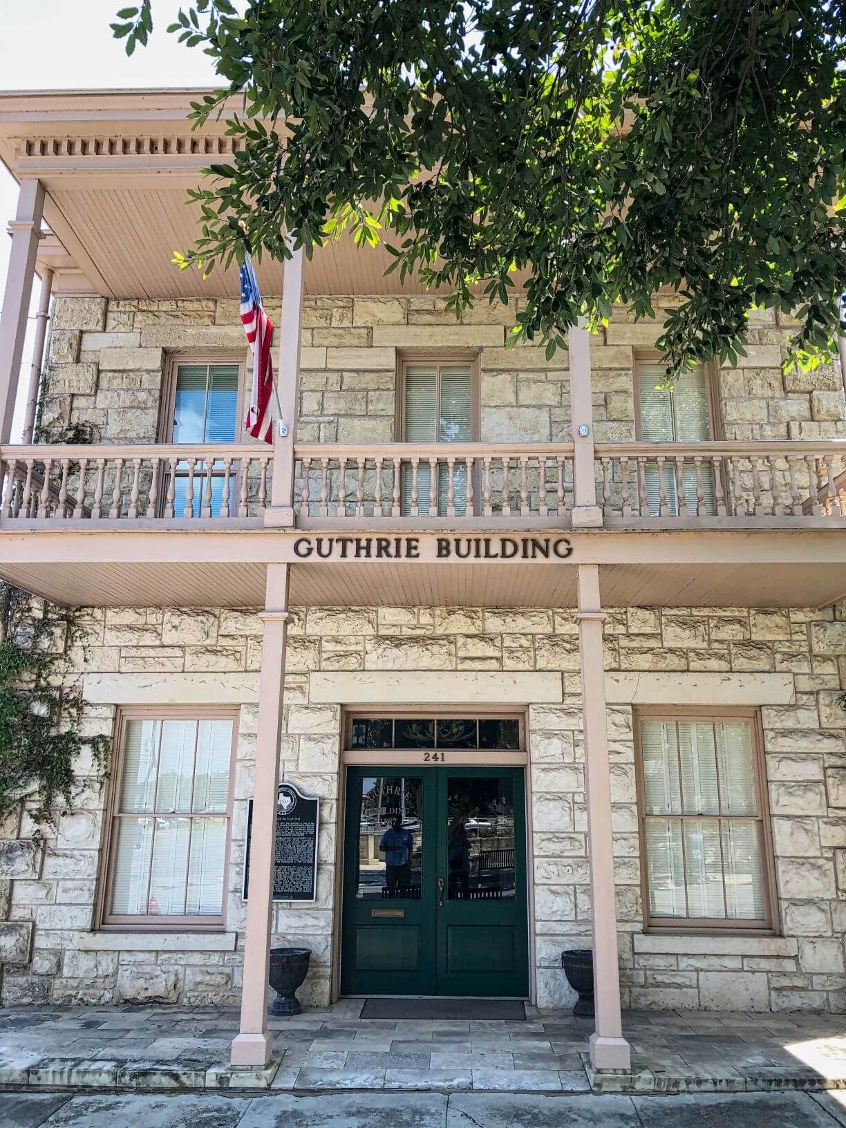 The Guthrie Building in dowtown Kerrville, Texas