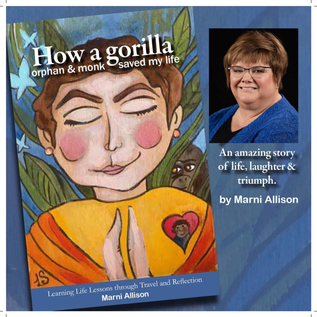 Ideas for learning life lessons through travel and reflection. How a gorilla, monk, and an orphan saved a life. This book is all you need for the perfect day of inspiration, life, and laughter. #BooksToRead #ToRead