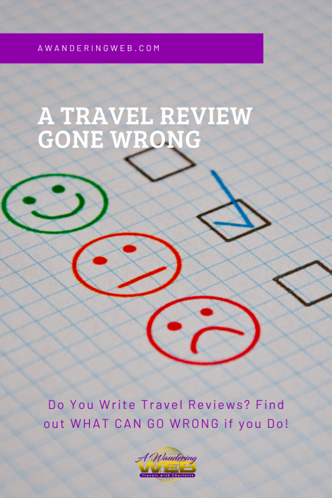 Read this story about a travel review that went wrong. Yikes. Not fun.  #wander #wanderlust