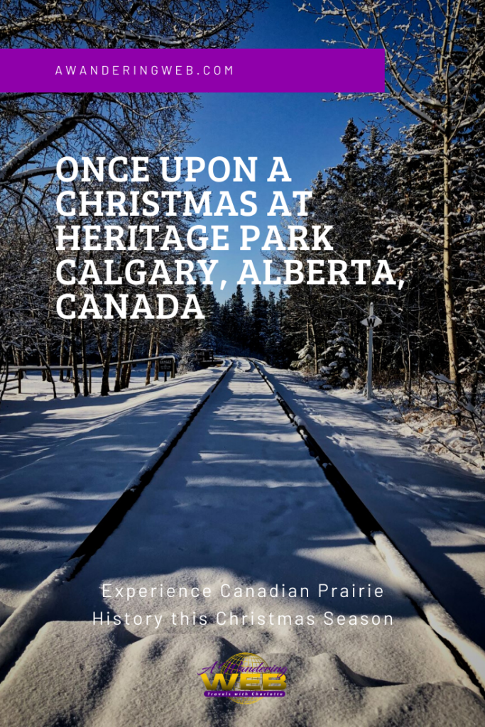 Wondering about the best day trip in Calgary, Alberta, Canada? Check out this post for the best day trip at Heritage Park in Calgary, Alberta, Canada this Christmas! #TravelPhotography #TravelInspiration