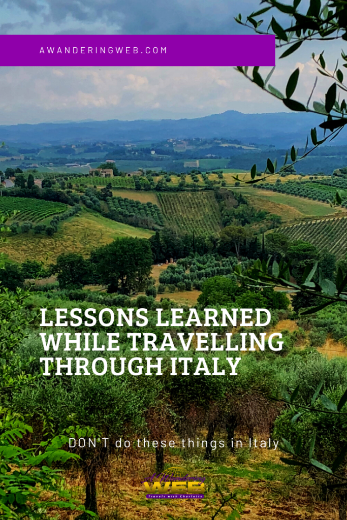 Lessons learned while travelling in Italy starts with a myth. Sure, drivers in Italy are crazy but in the days of the GPS, driving in Italy is possible, even in the major cities! #TravelPhotography #TravelDestinations